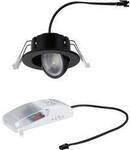Paulmann 92413 LED-Einbauleuchte LED 5 W, 8 W Schwarz (matt)