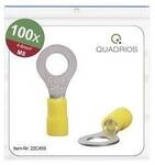 Quadrios 22C459 Ringkabelschuh Querschnitt (max.)=6.0 mm&sup2; Loch-&Oslash;=8.5 mm