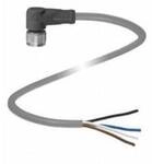 Pepperl+Fuchs 033808 Kabeldose M12 Buchse, gewinkelt 5.00 m Polzahl Sensoren: 4 1 St.