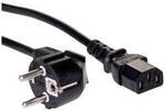 Akyga Strom Anschlusskabel [1x Kaltger&auml;te-Buchse C13 - 1x Schutzkontakt-Stecker]