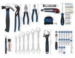 Bosch Professional 1600A03AL2 1600A03AL2 Werkzeugset 89teilig