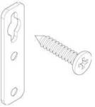 ABN GLA3 Befestigungslasche AP_IP54 (1 Satz = 4 St&uuml;ck) IP54 Befestigungslasche 1 St.