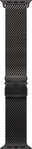 APPLE MK0G4ZM/A, Apple Watch Milanaise Loop Armband 49 mm M Schwarz
