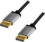 LogiLink DisplayPort AV Anschlusskabel [1x DisplayPort - 1x DisplayPort] 1 m
