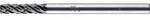 PFERD TOOLS 21001087 Fr&auml;sstift L&auml;nge 43 mm Produktabmessung, &Oslash; 3 mm...