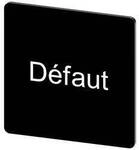 Siemens 3SU1900-0AE16-0GN0 3SU19000AE160GN0 Bezeichnungsschild beschriftbar (L...