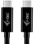i-tec USB-C&reg; Kabel USB 2.0 1.8 m Schwarz C31CHRGCBL180CM