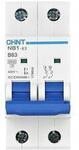 Chint 179652 NB1-63 2P B50 6kA DB Leitungsschutzschalter 2polig 50 A 240 V, 415...