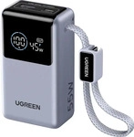 UGREEN PB727, UGREEN Powerbank 10000 mAh USB PD 3.0 Li-Ion Silber Statusanzeige