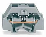 WAGO 260-347 Einzelklemme 8 mm Zugfeder Belegung: PE Gr&uuml;n, Gelb 300 St. Package