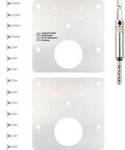 Wolfcraft Reparatur-Montageplattenset f&uuml;r Topfscharnier 1 St. 4658000