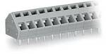 WAGO 236-404 Federkraftklemmblock 2.50 mm&sup2; Polzahl 4 Grau 220 St.