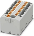PHOENIX CONTACT 3273504, Phoenix Contact 3273504 Verteilerblock 56 mm Zugfeder Grau 8