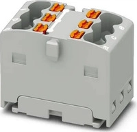 PHOENIX CONTACT 3002757, Phoenix Contact 3002757 Verteilerblock 12.6 mm Zugfeder Grau