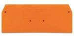 WAGO 280-326 Abschluss- und Trennplatte Orange 100 St.