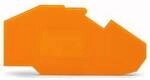 WAGO 782-317 Abschluss- und Trennplatte Orange 100 St.