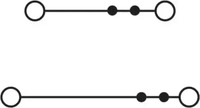 PHOENIX CONTACT 3209606, Phoenix Contact 3209606 Doppelstockklemme 5.2 mm Zugfeder