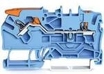 WAGO 2102-5204 Durchgangsklemme 5.20 mm Push-In-Klemme Blau 50 St. Piece