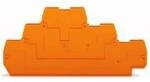 WAGO 870-569 Abschluss- und Trennplatte Orange 50 St.