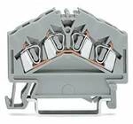 WAGO 280-646 Durchgangsklemme 5 mm Zugfeder Belegung: L Grau 100 St. Package