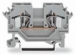 WAGO 281-601 Durchgangsklemme 6 mm Zugfeder Belegung: L Grau 50 St. Package