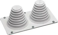 HAGER FZ415N, Hager FZ415N Hager FZ415N Kabeleinf&uuml;hrung univers m.2T&uuml;llen f.Kabel