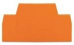 WAGO 280-341 Abschluss- und Trennplatte Orange 100 St.