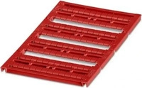 PHOENIX CONTACT 0818551, Phoenix Contact 0818551 Klemmenmarkierung Rot 10 St.