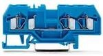 WAGO 281-684 Durchgangsklemme 6 mm Zugfeder Belegung: N Blau 50 St. Package