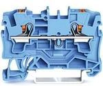 WAGO 2204-1204 Durchgangsklemme 6.20 mm Push-In-Klemme Blau 50 St. Piece