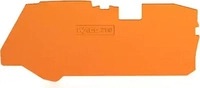 WAGO 2110-1292, WAGO 2110-1292 Abschlussplatte Orange 100 St.