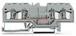 WAGO 281-652 Durchgangsklemme 6 mm Zugfeder Belegung: L Grau 50 St. Package