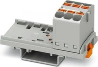 PHOENIX CONTACT 3273526, Phoenix Contact 3273526 Verteilerblock Zugfeder Grau 8 St.
