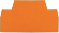WAGO 281-341, WAGO 281-341 Abschluss- und Trennplatte Orange 100 St.