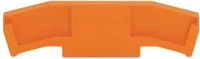 WAGO 280-333, WAGO 280-333 Abschluss- und Trennplatte Orange 25 St.
