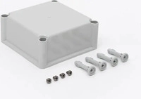 FIBOX 3730555, Fibox Cover, PC Grey 3730555 Universal-Geh&auml;use 190 x 190 x 80
