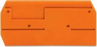 WAGO 880-328, WAGO 880-328 Abschluss- und Trennplatte Orange 100 St.