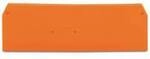 WAGO 279-346 Abschluss- und Trennplatte Orange 100 St.