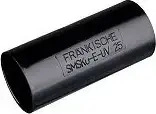 FR&Auml;NKISCHE ROHRWERKE 22551063, Fr&auml;nkische Rohrwerke 22551063 Muffe Schwarz 5...