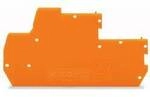 WAGO 870-119 Abschluss- und Trennplatte Orange 100 St.