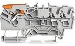 WAGO 2102-1301 Durchgangsklemme 5.20 mm Push-In-Klemme Grau 50 St. Piece