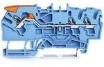 WAGO 2102-1304 Durchgangsklemme 5.20 mm Push-In-Klemme Blau 50 St. Piece