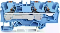 WAGO 2206-1304, WAGO 2206-1304 Durchgangsklemme 7.50 mm Push-In-Klemme Gr&uuml;n, Gelb 1