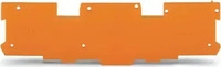 WAGO 769-318, WAGO 769-318 Abschluss- und Trennplatte Orange 100 St.