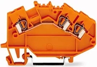 WAGO 780-654, WAGO 780-654 Durchgangsklemme 5 mm Zugfeder Orange 50 St. Package