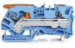 WAGO 2106-5204 Durchgangsklemme 7.50 mm Push-In-Klemme Belegung: doppelt Blau 25 St.