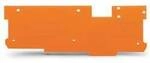 WAGO 769-321 Abschluss- und Trennplatte Orange 100 St.