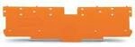 WAGO 769-302 Abschluss- und Trennplatte Orange 100 St.