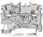 WAGO 2200-1201 Durchgangsklemme 3.50 mm Push-In-Klemme Grau 100 St. Piece