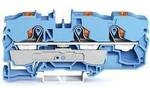 WAGO 2210-1304 Durchgangsklemme 10 mm Push-In-Klemme Blau 25 St. Piece